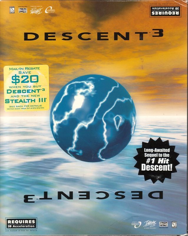Game cover: Descent³