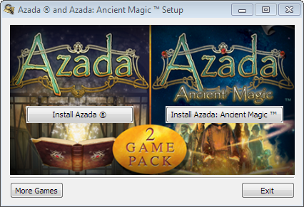 Game cover: Azada & Azada: Ancient Magic