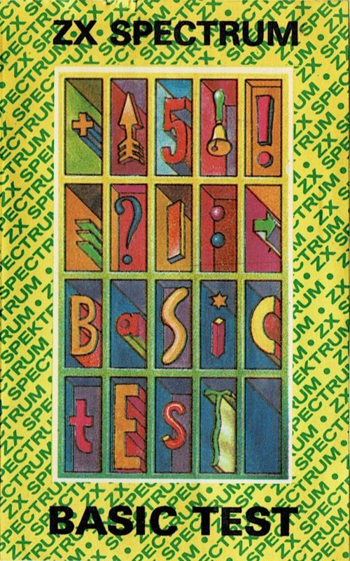 Game cover: Basic Test