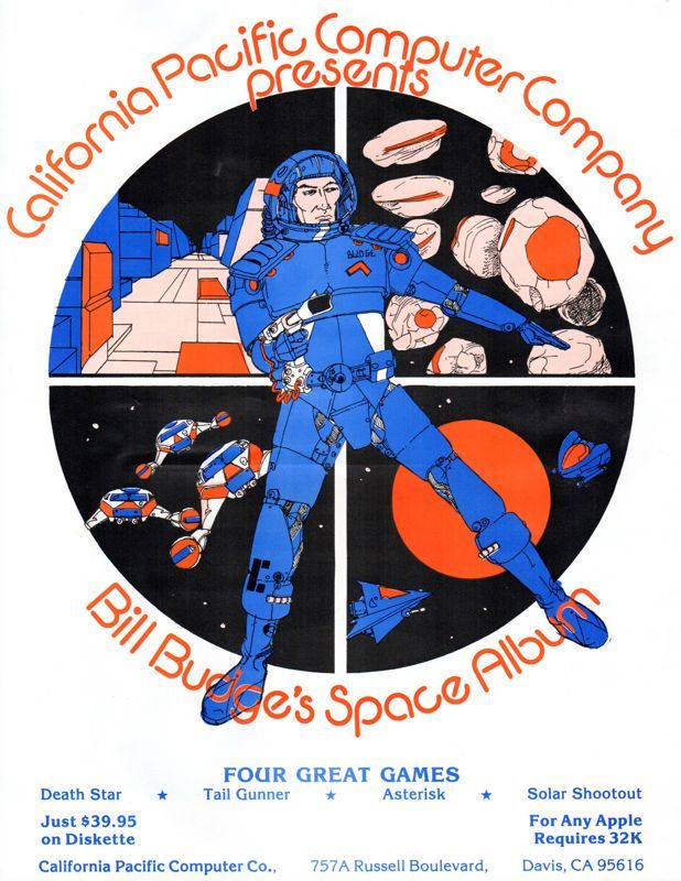 Game cover: Bill Budge's Space Album