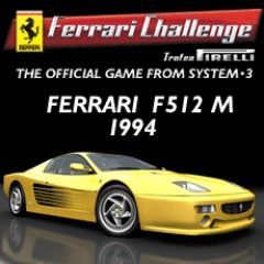 Game cover: Ferrari Challenge: Trofeo Pirelli - Ferrari F512 M 1994