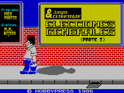 Game cover: Elecciones Generales