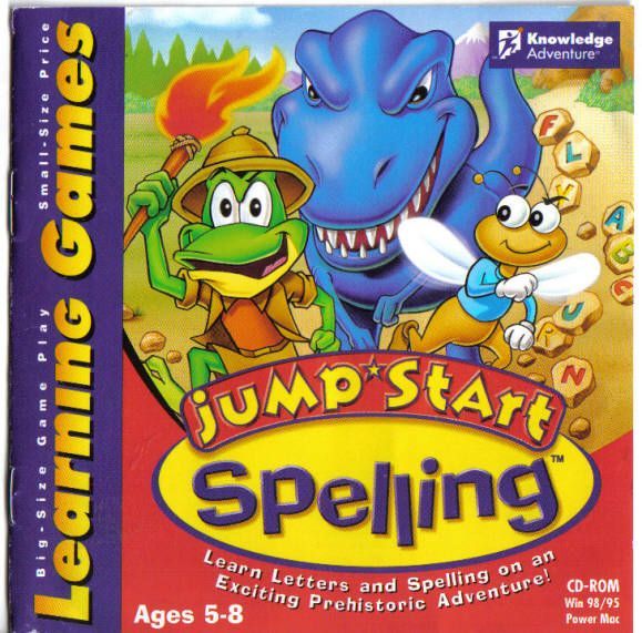 Game cover: JumpStart Spelling