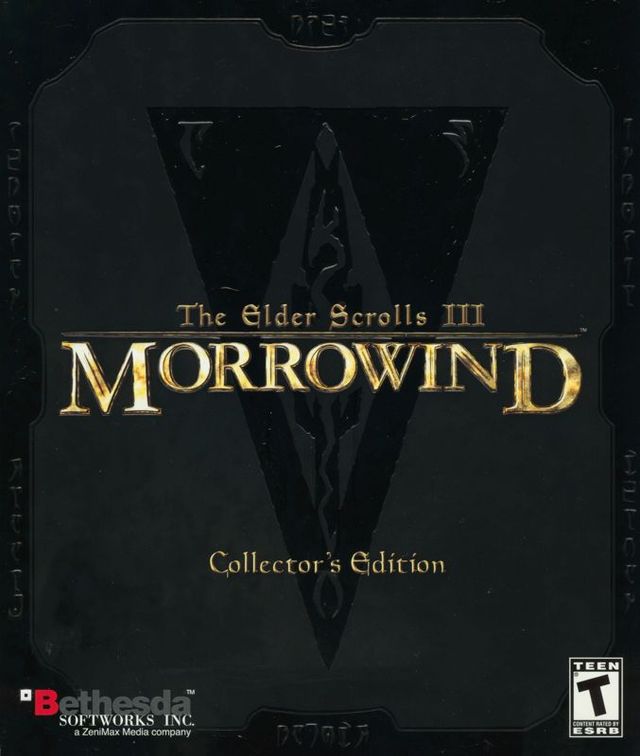 Game cover: The Elder Scrolls III: Morrowind (Collector's Edition)
