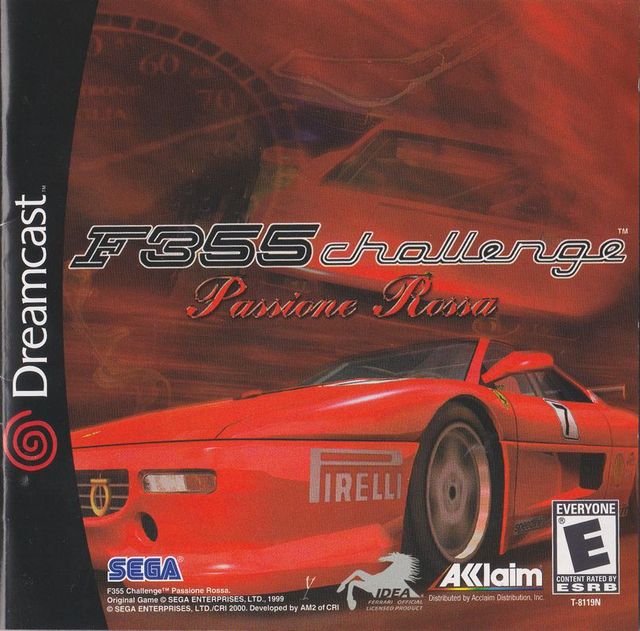 Game cover: F355 Challenge: Passione Rossa