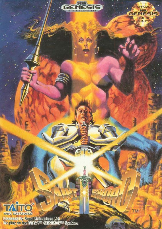 Game cover: Saint Sword