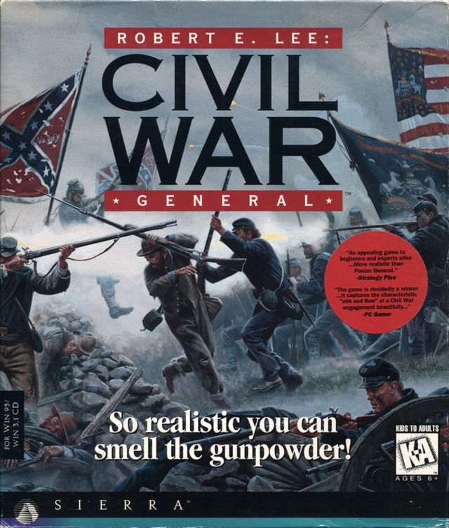 Game cover: Robert E. Lee: Civil War General