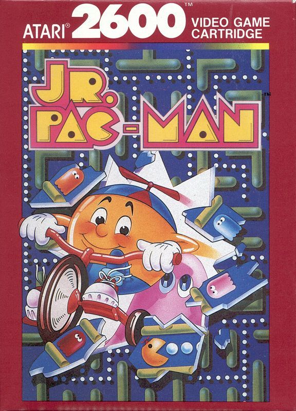 Game cover: Jr. Pac-Man