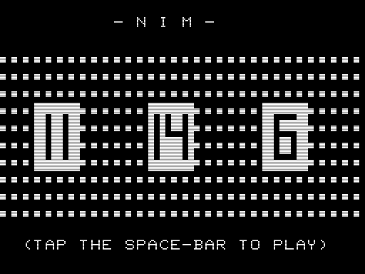 Game cover: Nim