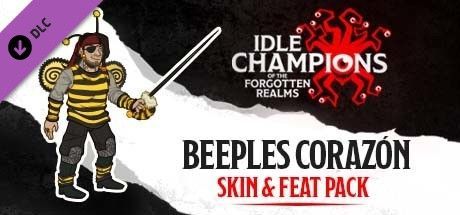 Game cover: Idle Champions of the Forgotten Realms: Beeples Corazón Skin & Feat Pack