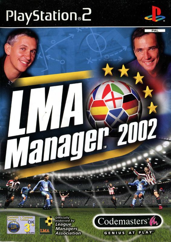 Game cover: LMA Manager 2002