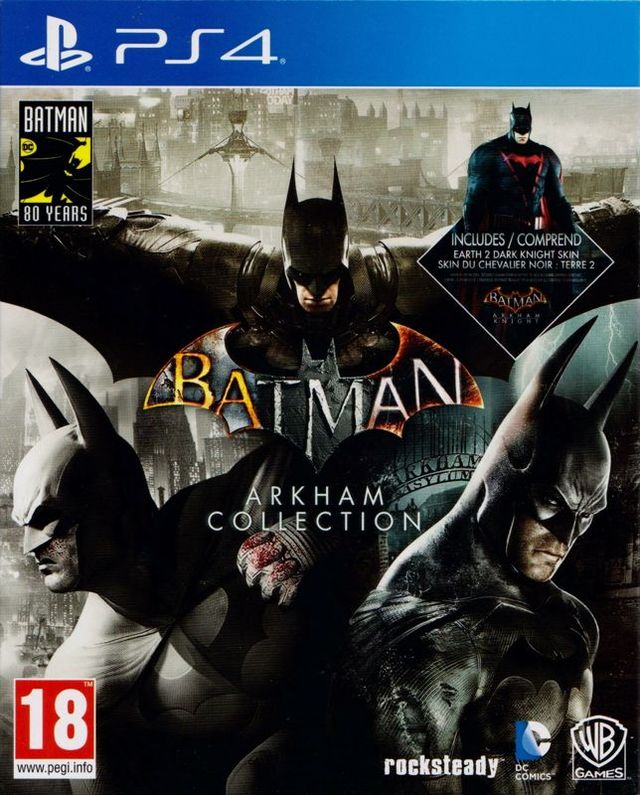 Game cover: Batman: Arkham Collection (Steelbook Edition)