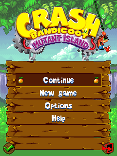 Game cover: Crash Bandicoot: Mutant Island
