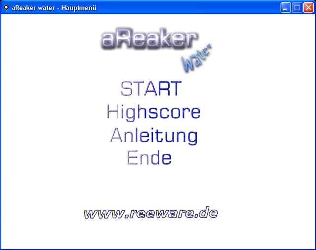 Game cover: aReaker Water