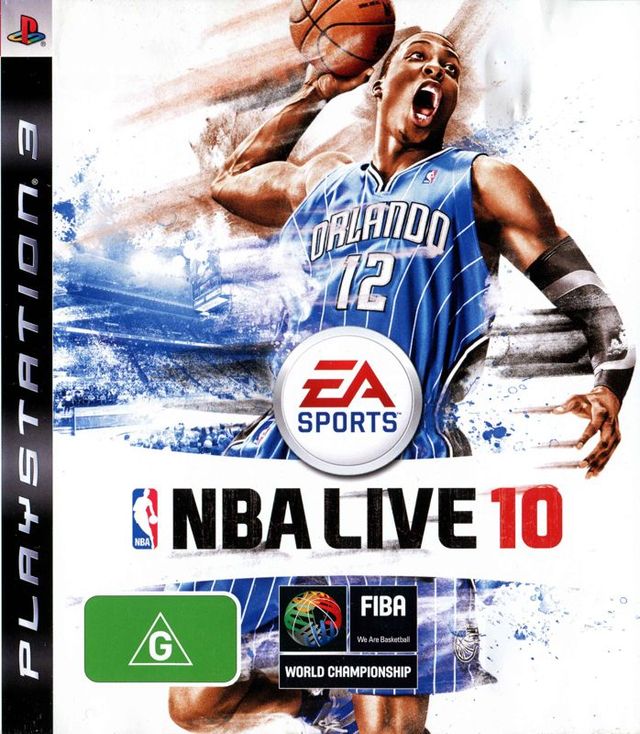 Game cover: NBA Live 10