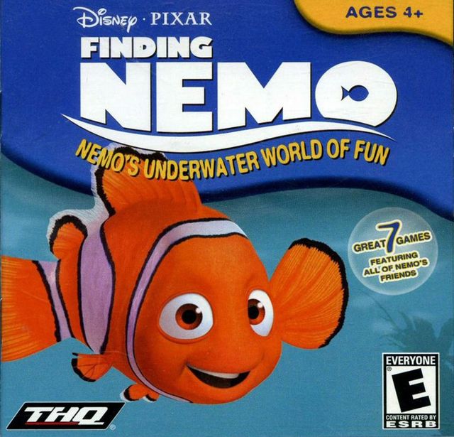 Game cover: Disney•Pixar Finding Nemo: Nemo's Underwater World of Fun