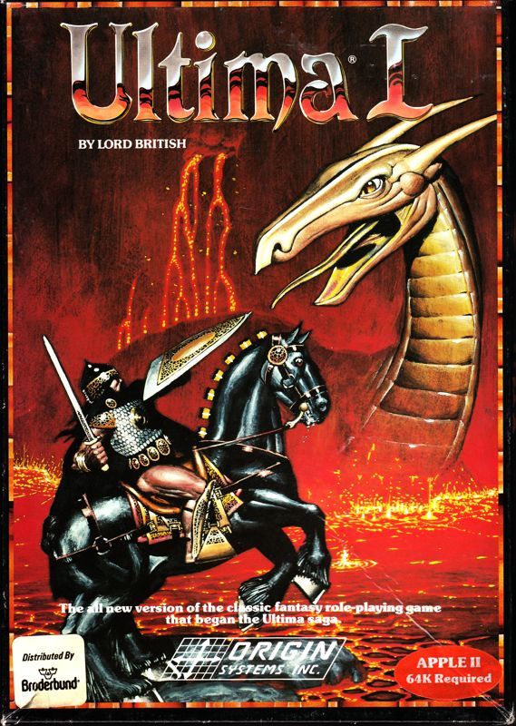 Game cover: Ultima I