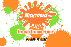 Game cover: Nicktoons: Freeze Frame Frenzy