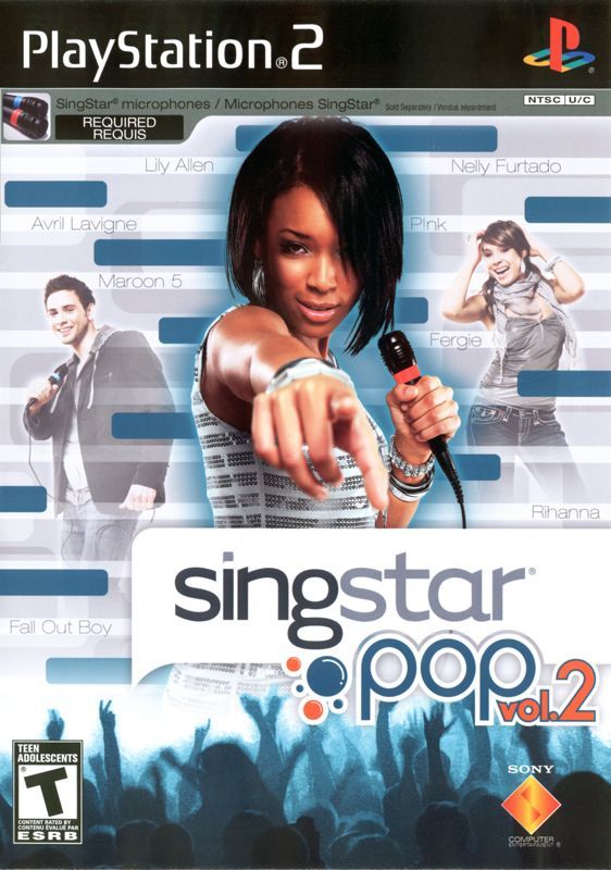 Game cover: SingStar: Pop - Vol.2
