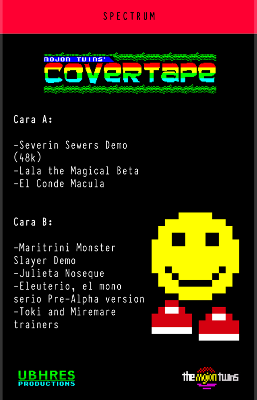 Game cover: Mojon Twins' Covertape