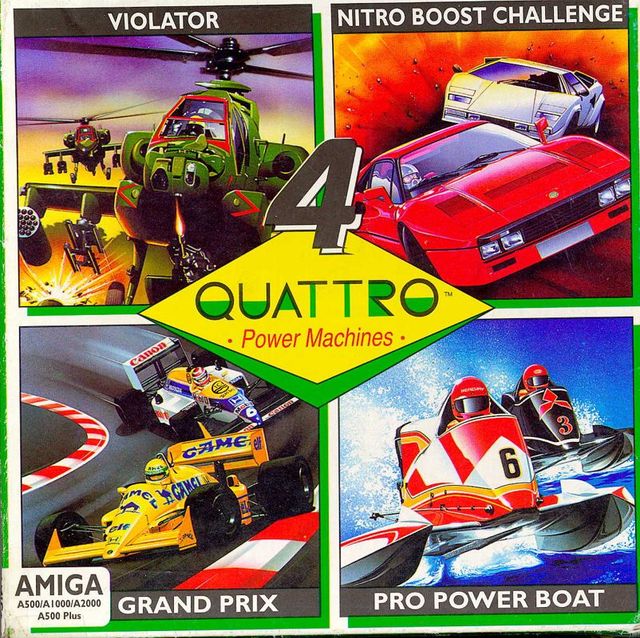 Game cover: Quattro Power Machines