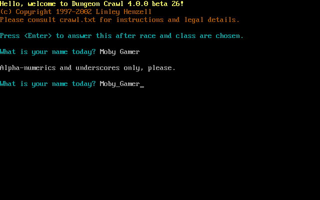 Game cover: Linley Henzell's Dungeon Crawl