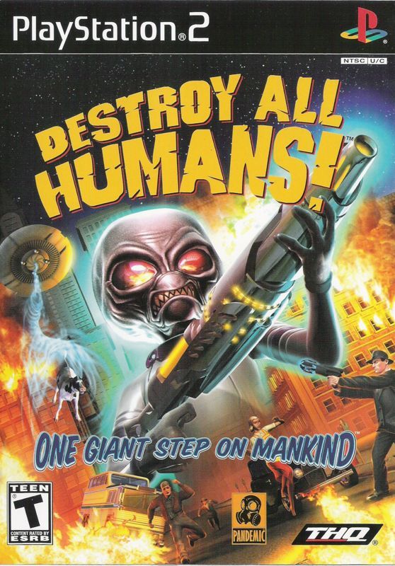 Game cover: Destroy All Humans!