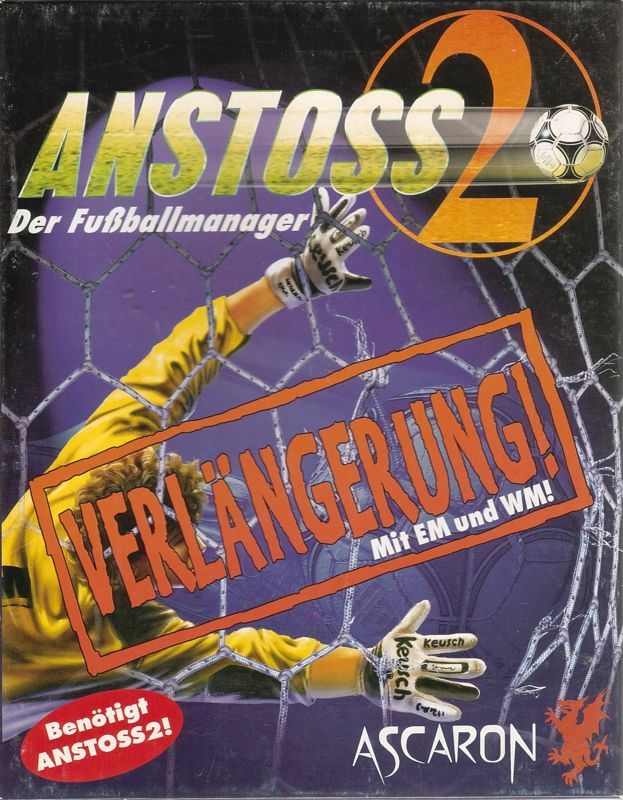 Game cover: Anstoss 2: Der Fußballmanager - Verlängerung!