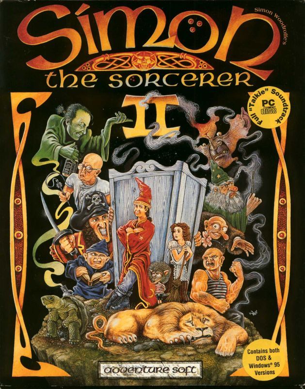 Game cover: Simon the Sorcerer II: The Lion, the Wizard and the Wardrobe