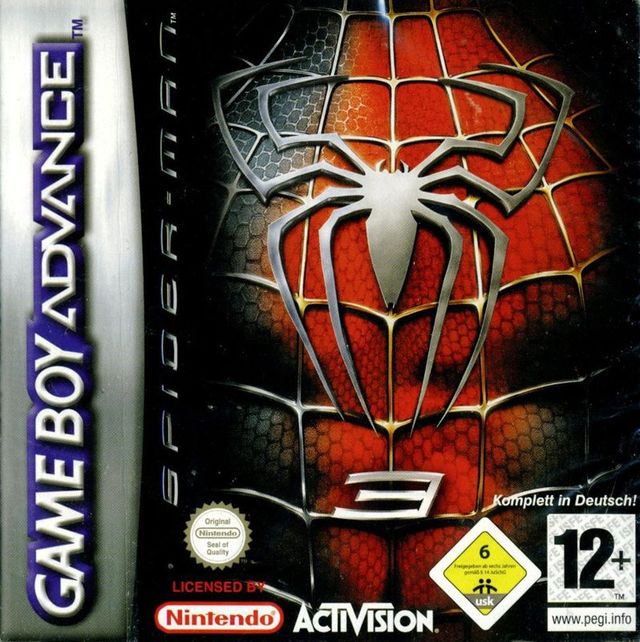 Game cover: Spider-Man 3
