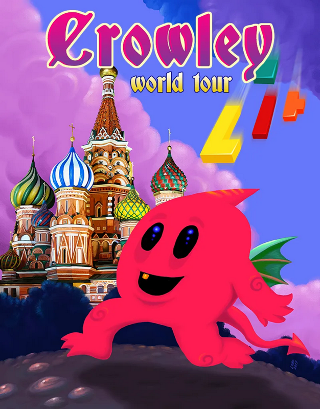 Game cover: Crowley: World Tour
