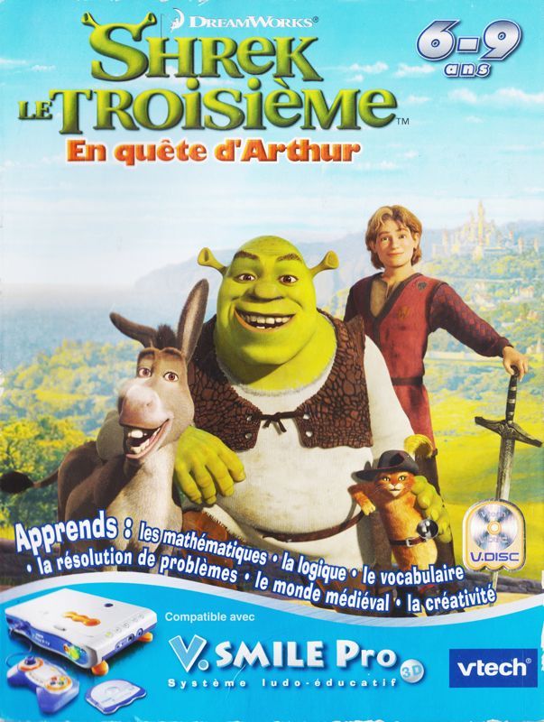 Game cover: Shrek the Third: The Search for Arthur