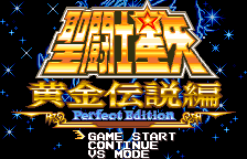 Game cover: Saint Seiya: Ōgon Densetsu - Perfect Edition