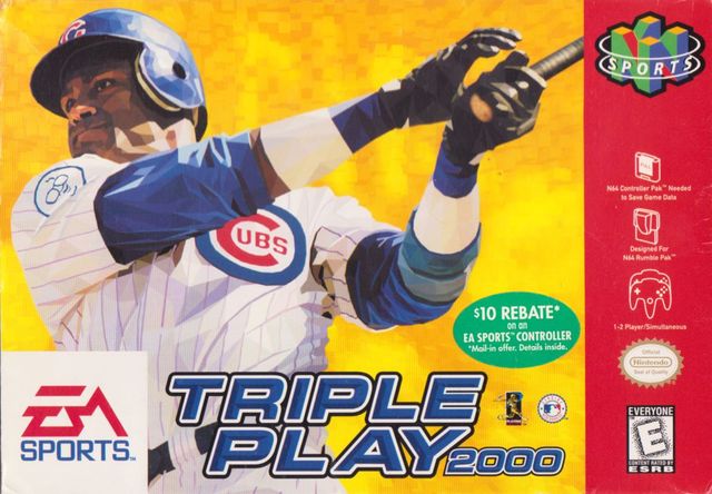 Game cover: Triple Play 2000