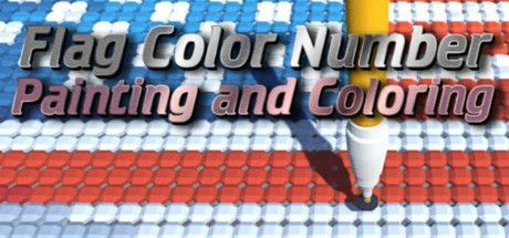 Game cover: Flag Color Number: Painting and Coloring