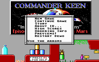 Game cover: Commander Keen 1: Marooned on Mars