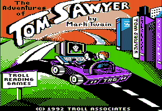 Game cover: The Adventures of Tom Sawyer