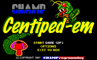 Game cover: Champ Centiped-em