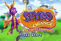 Game cover: Spyro Orange: The Cortex Conspiracy