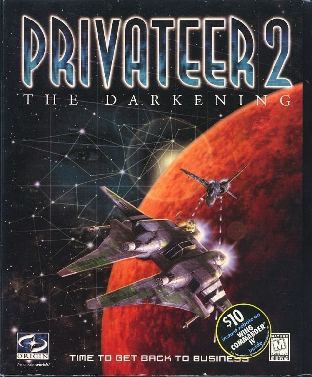 Game cover: Privateer 2: The Darkening