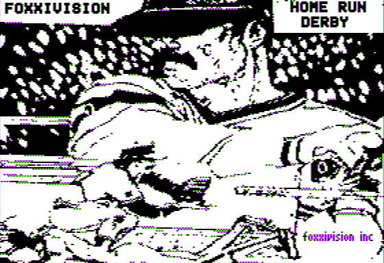 Game cover: Home Run Derby