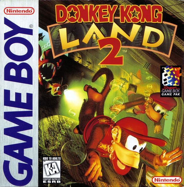 Game cover: Donkey Kong Land 2