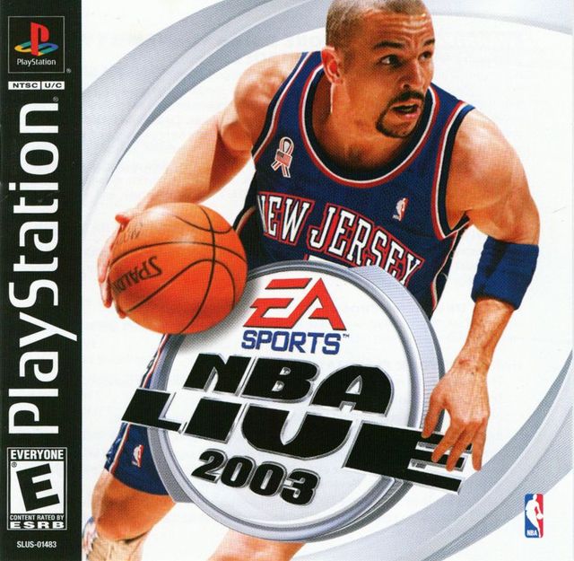 Game cover: NBA Live 2003