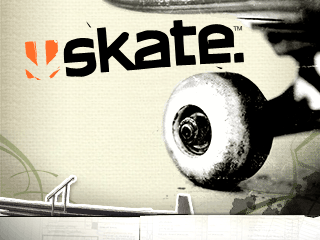 Game cover: skate.