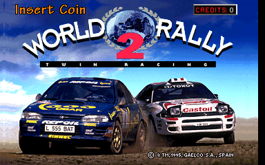 Game cover: World Rally 2: Twin Racing
