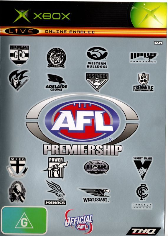 Game cover: AFL Premiership 2005
