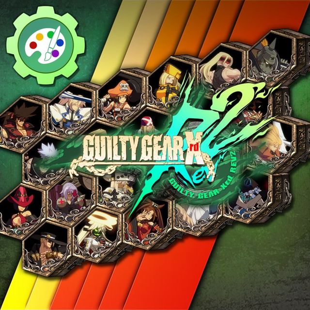 Game cover: Guilty Gear Xrd: Rev 2 - Character Colors: Full Set