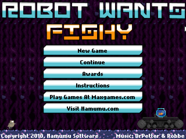 Game cover: Robot Wants Fishy
