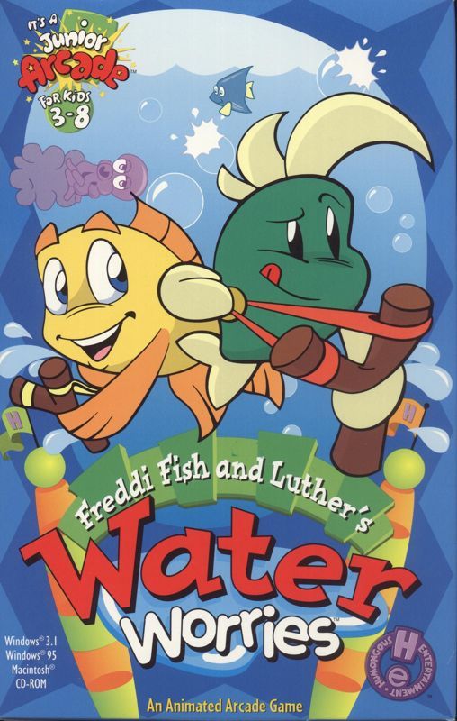 Game cover: Freddi Fish and Luther's Water Worries