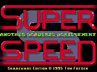 Game cover: Super Speed